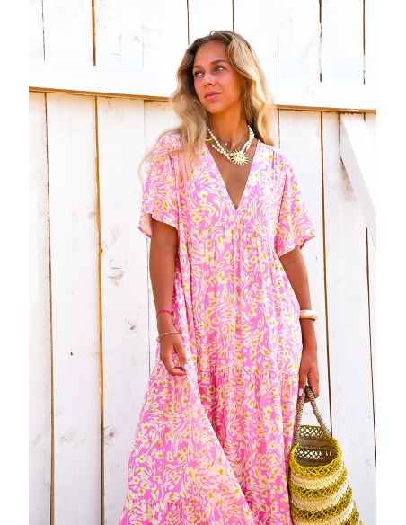 Robe Rose Banditas ALINA
