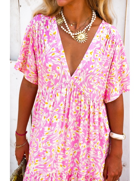 Robe Rose Banditas ALINA