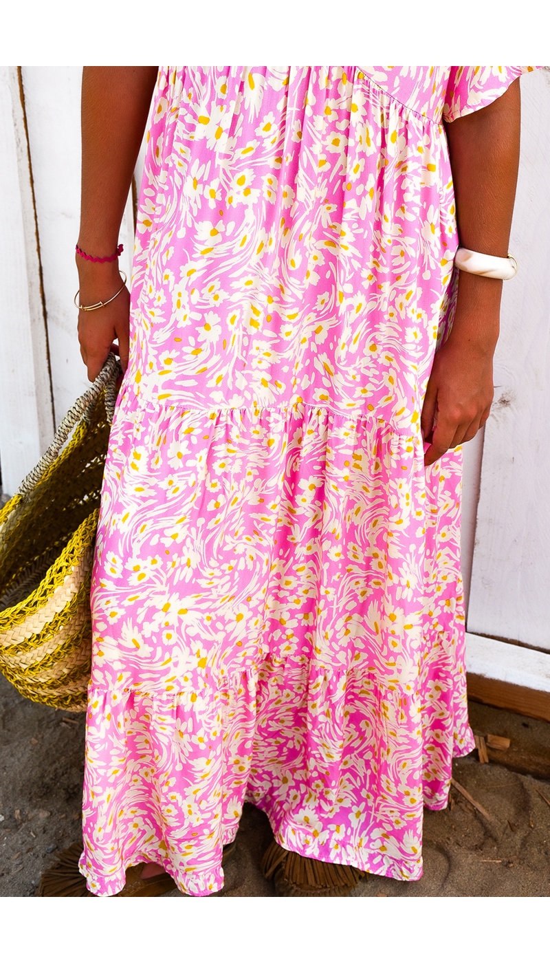 Robe Rose Banditas ALINA