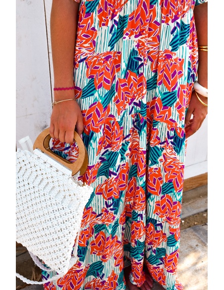 Robe Bleu Banditas ALINA