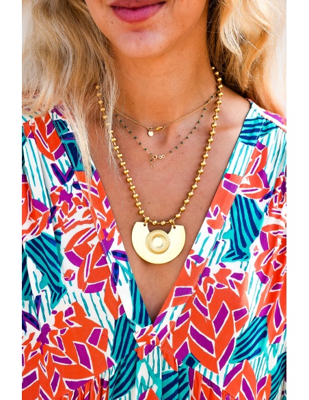 Collier Boule Doré AMBRE