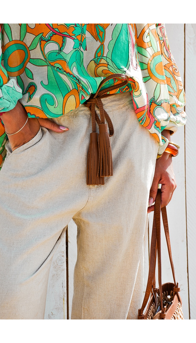 Pantalon Lin Banditas GLACIA