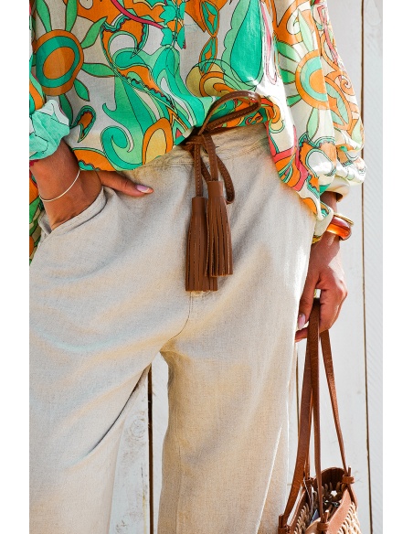 Pantalon Lin Banditas GLACIA