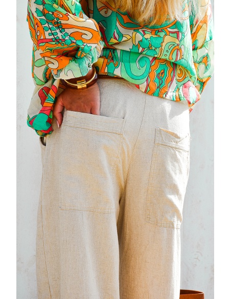 Pantalon Lin Banditas GLACIA