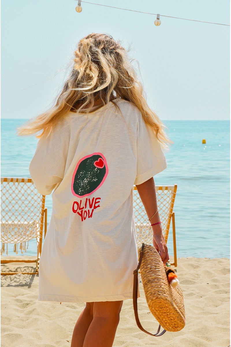 Tunique Ecrue Banditas CODORNIU