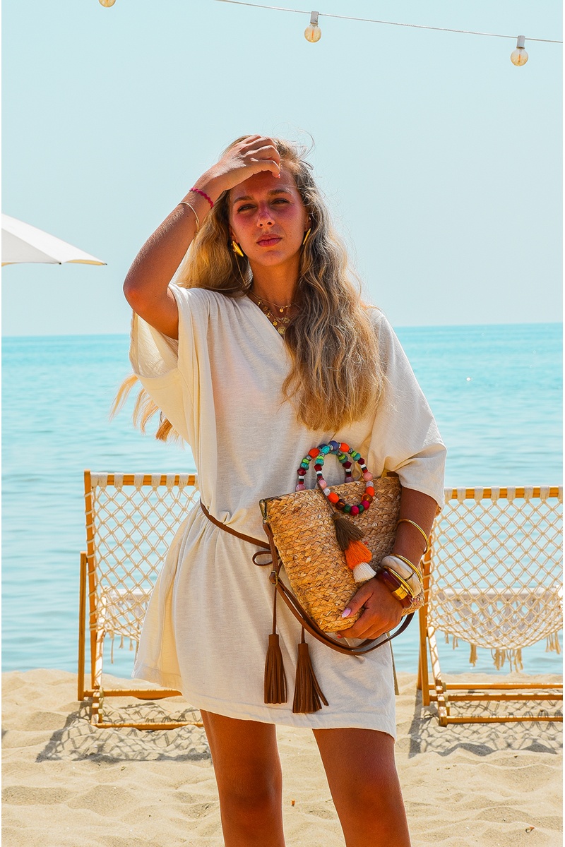 Tunique Ecrue Banditas CODORNIU 2