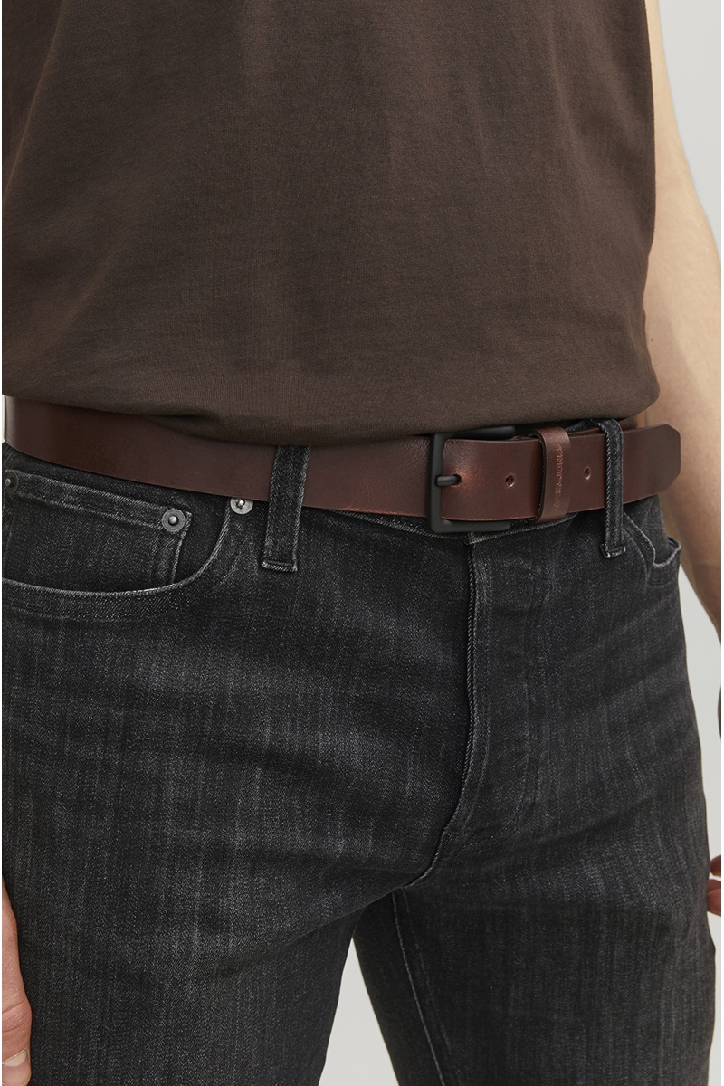 JACKandJONES BROWN STONE CEINTURES