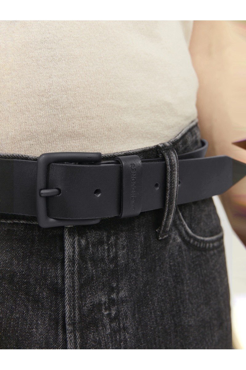 Ceinture Cuir Noir JACROMA 2
