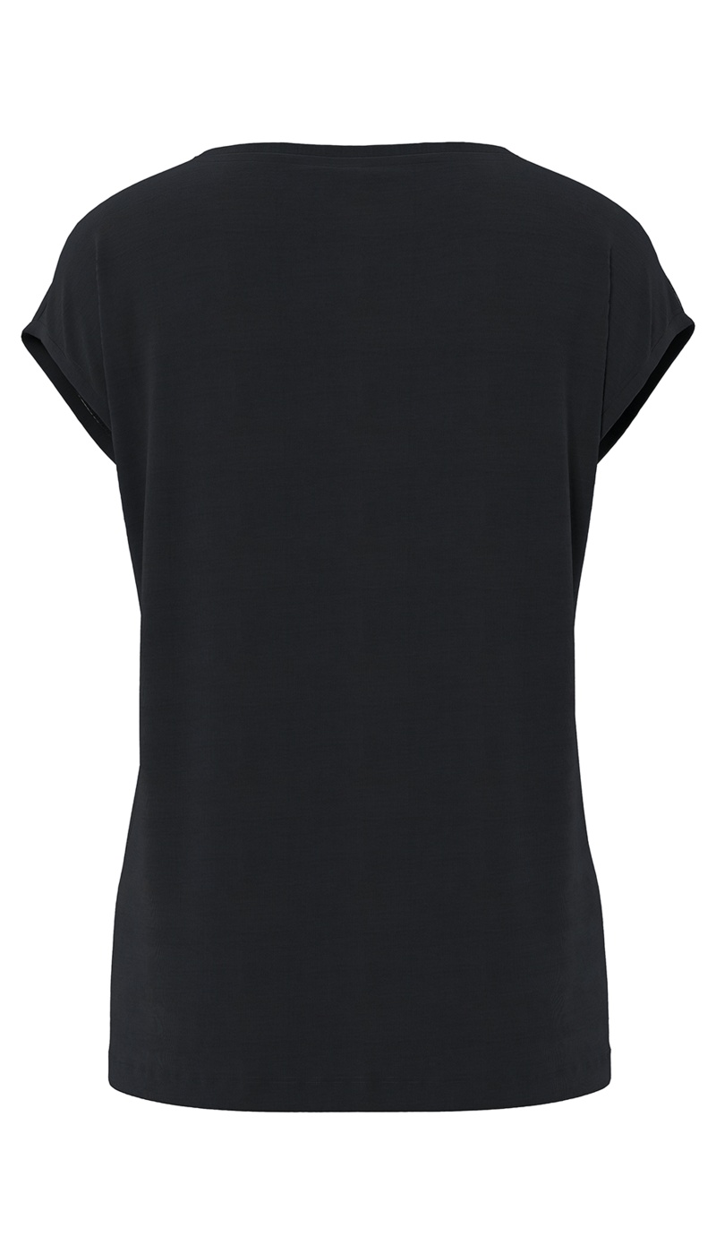 Black T-Shirt PCKAMALA PIECES - 7 | TOPS