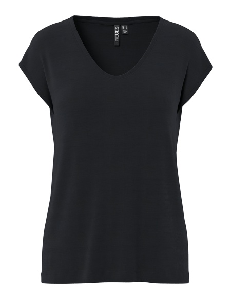 Maglietta nera PCKAMALA PIECES - 6 | TOP