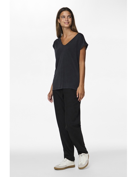 Maglietta nera PCKAMALA PIECES - 3 | TOP