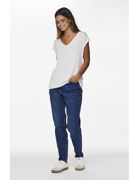 White T-Shirt PCKAMALA PIECES - 1 | TOPS