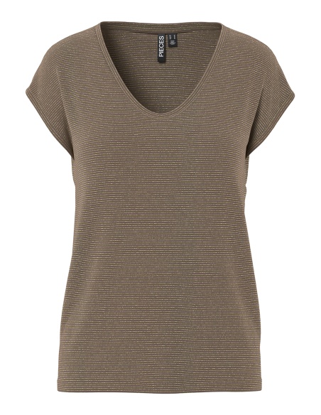 Tee Shirt Doré Taupe PCBILLO