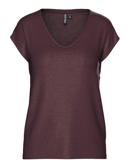 Tee Shirt Doré Prune PCBILLO