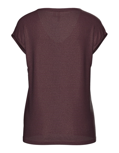 Tee Shirt Doré Prune PCBILLO