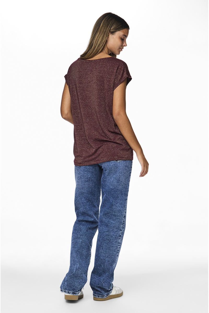PIECES TAWNY PORT T-SHIRTS MC 2