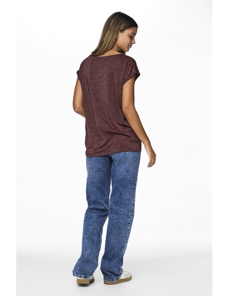 Tee Shirt Doré Prune PCBILLO