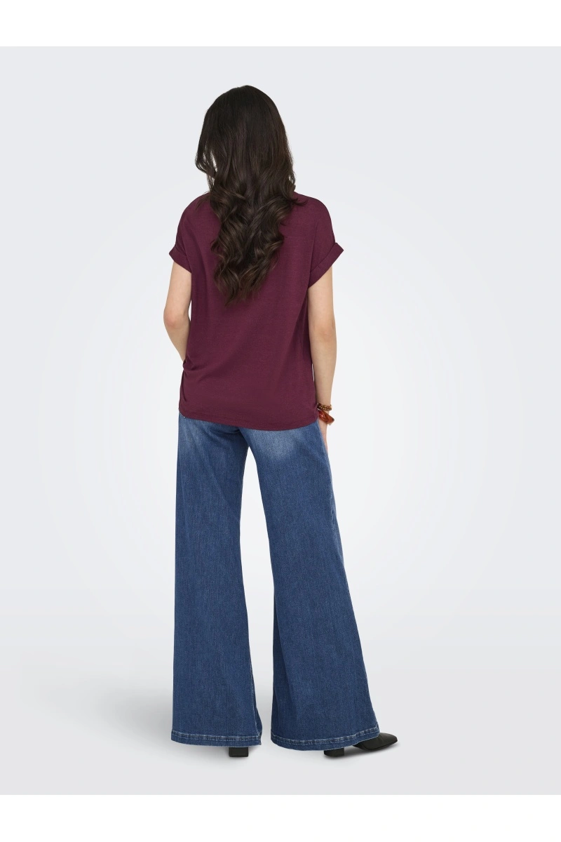 BUR GUNDY T-SHIRTS MC 2