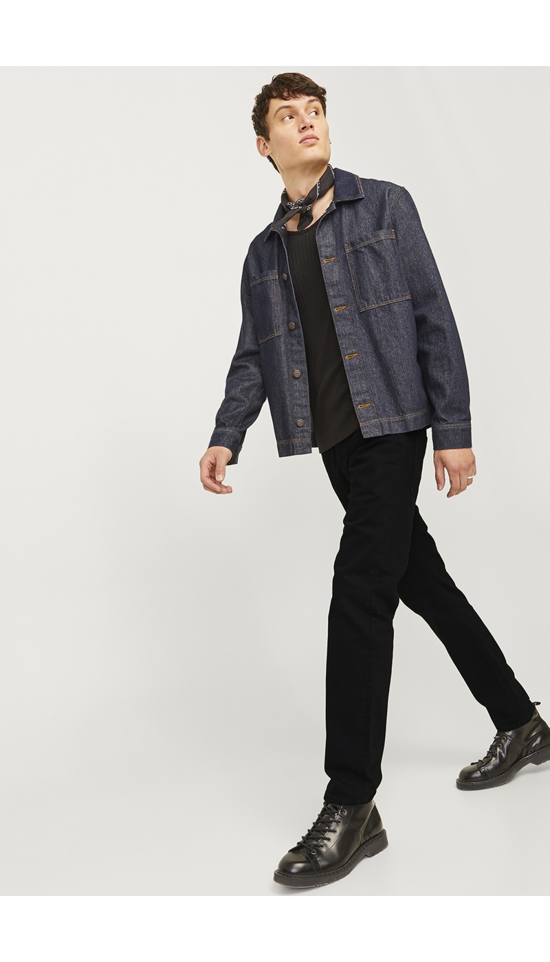 JJIMIKE Nero Jeans Lunghezza 34 Jack&Jones - 2 | UOMINI