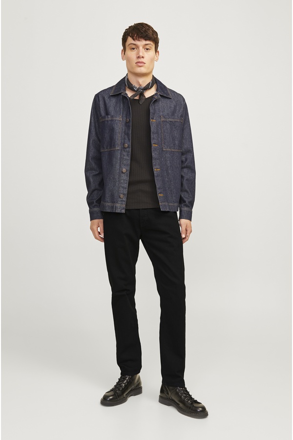 JJIMIKE Black Jeans Length 34 Jack&Jones - 1 | MEN