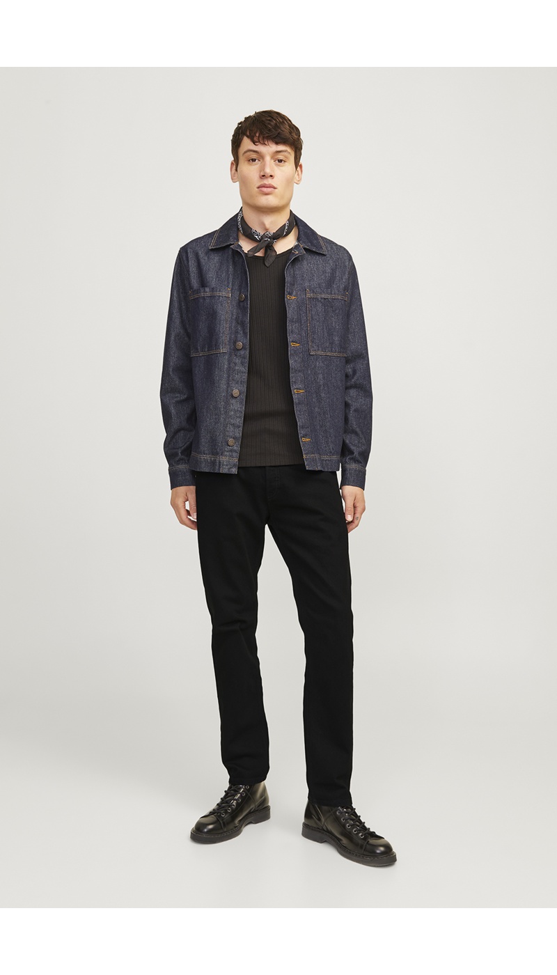JJIMIKE Black Jeans Length 34 Jack&Jones - 1 | MEN
