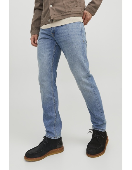 JJIMIKE Blue Denim Jeans Lunghezza 34 Jack&Jones - 4 | UOMINI