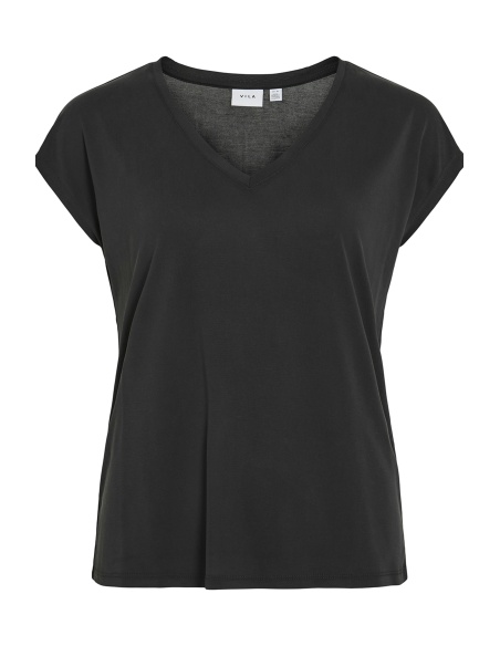 Maglietta Nera VIMODALA VILA - 6 | TOP