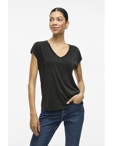 Schwarzes T-Shirt VIMODALA VILA - 2 | TOPS