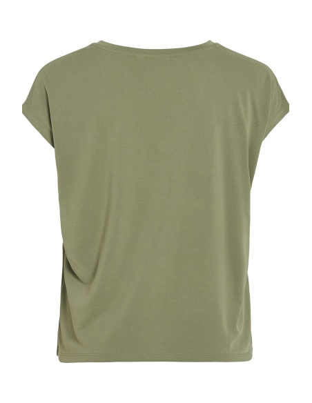 VILA A/S OIL GREEN T-SHIRTS MC