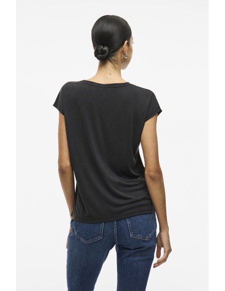 Camiseta Negra VIMODALA VILA - 3 | TOPS