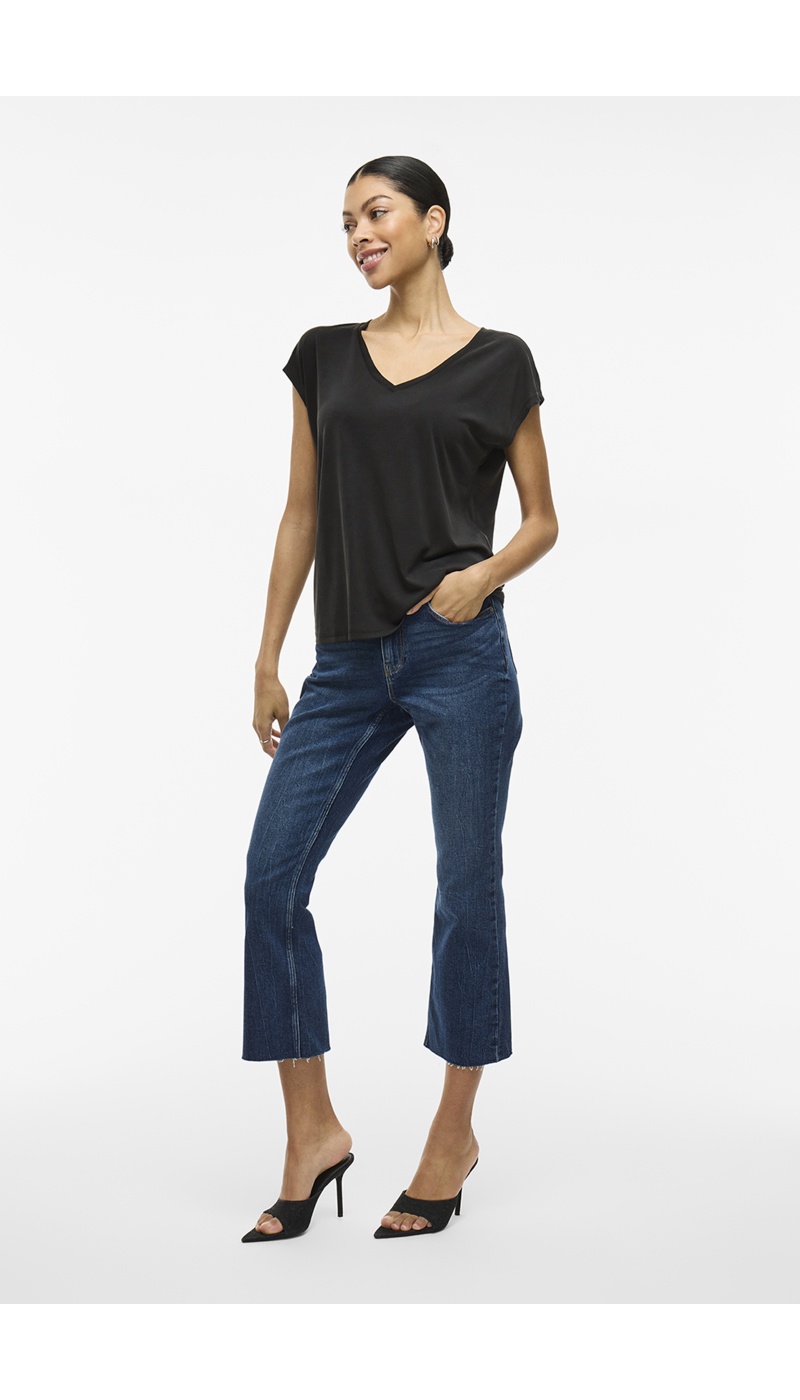 Camiseta Negra VIMODALA VILA - 1 | TOPS