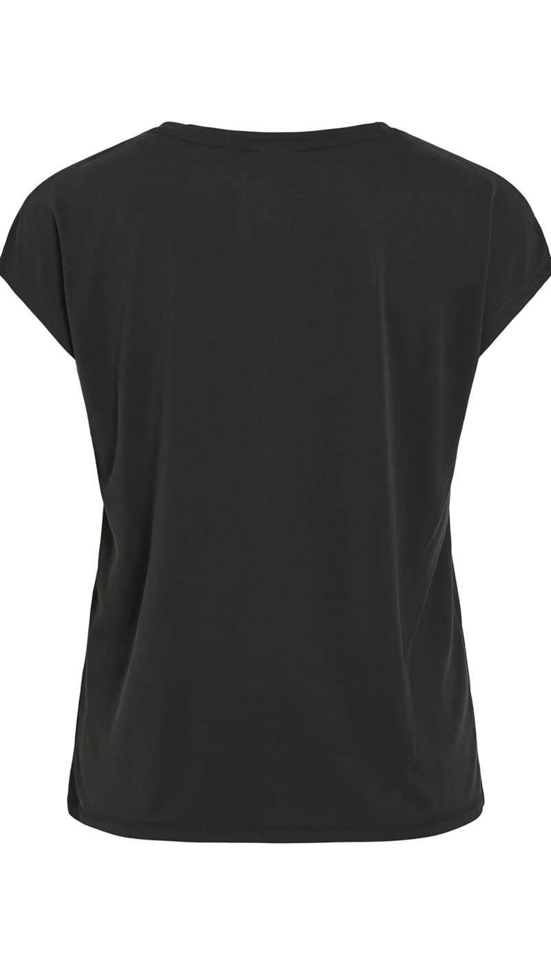 Schwarzes T-Shirt VIMODALA VILA - 7 | TOPS