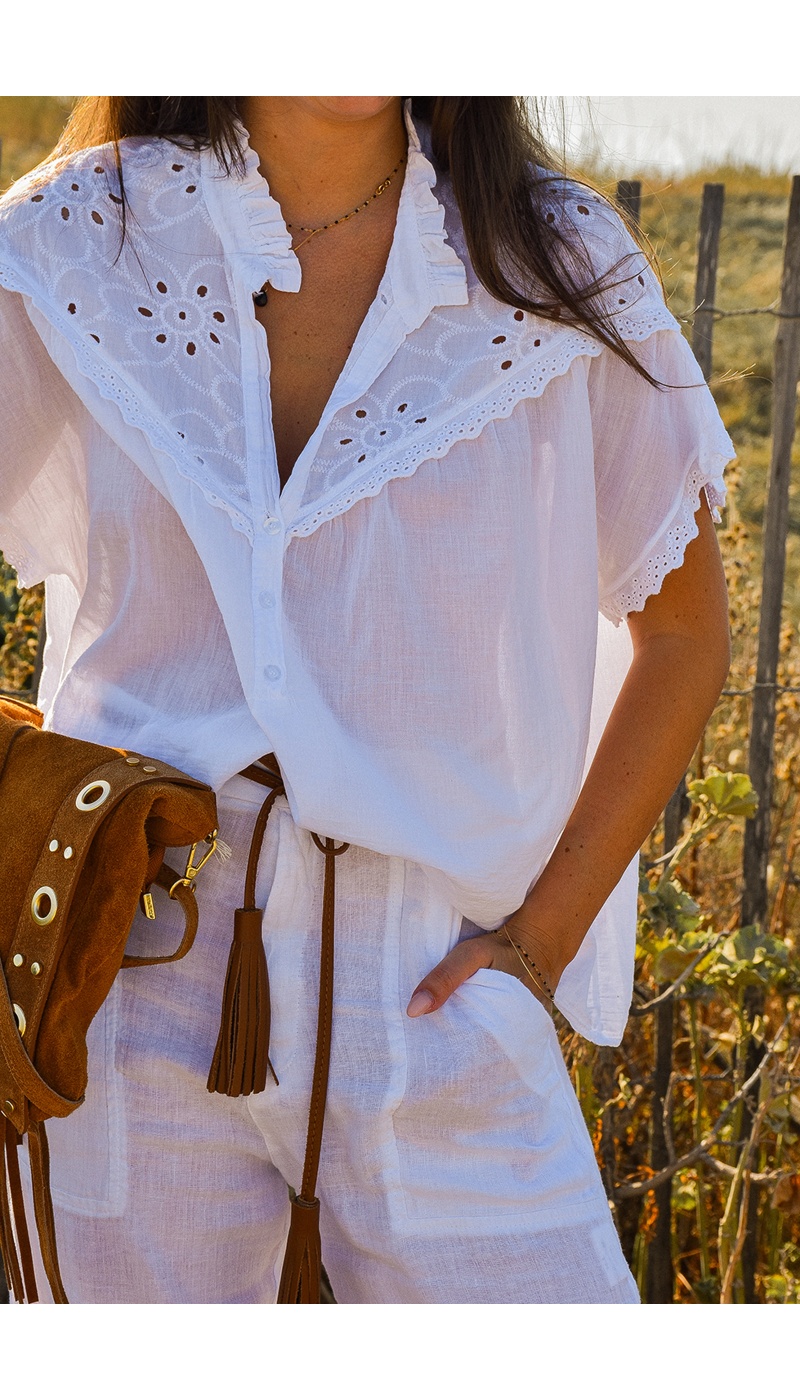 banditas BRODE BLANC HAUTS
