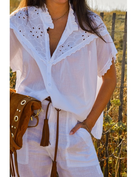 banditas BRODE BLANC HAUTS