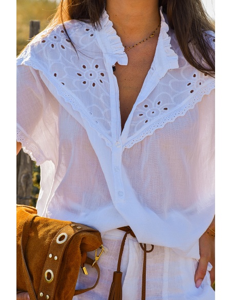banditas BRODE BLANC HAUTS