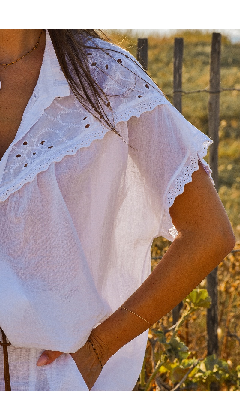 banditas BRODE BLANC HAUTS
