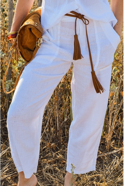 Pantalon Blanc Banditas LUSTAU BANDITAS - 1 | BAS