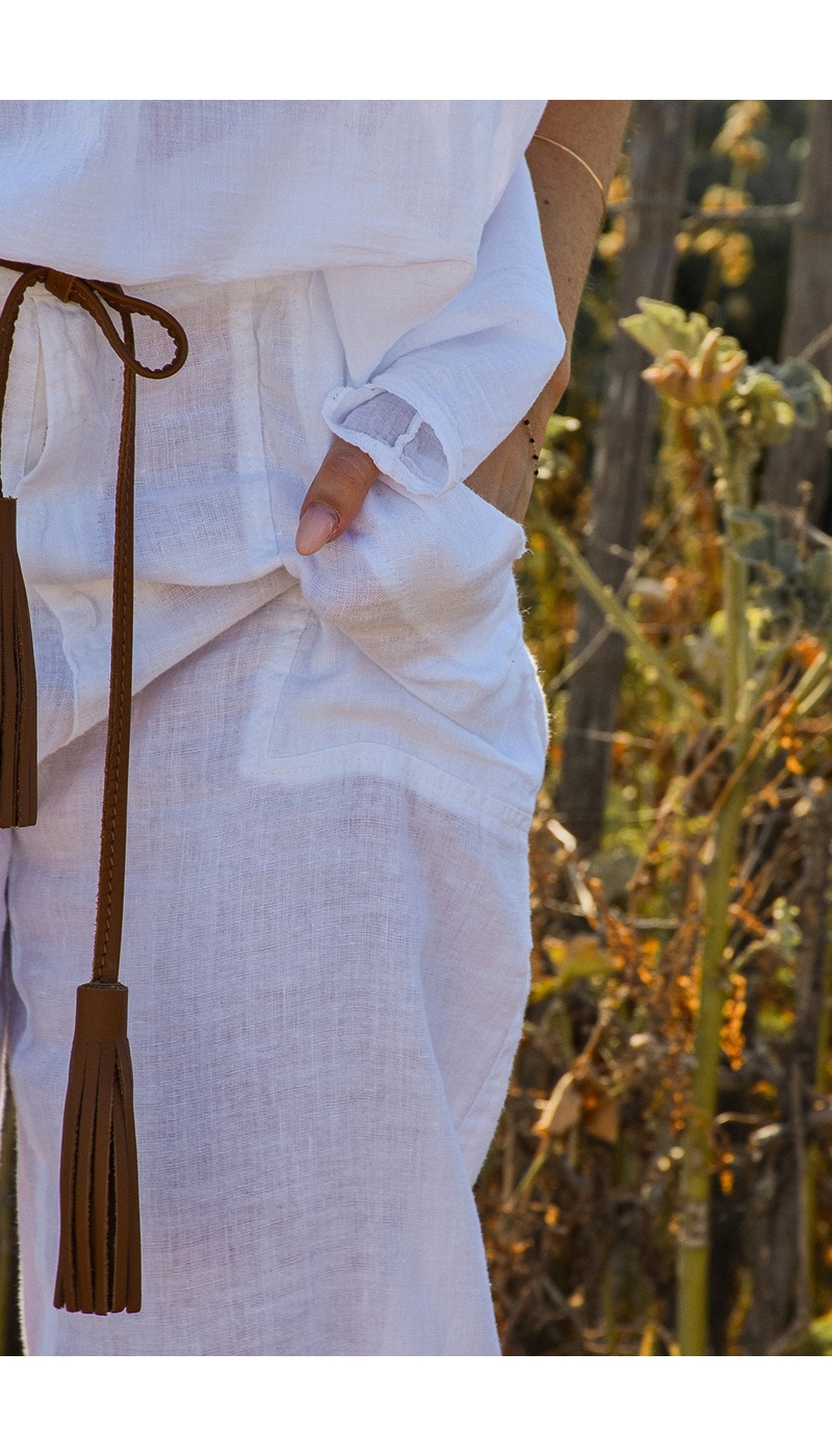Pantalon Blanc Banditas LUSTAU