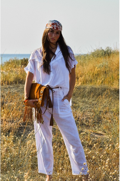 Pantalon Blanc Banditas LUSTAU BANDITAS - 1 | BAS 2