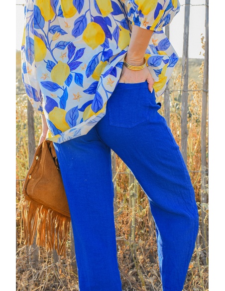Pantalon Bleu Banditas LUSTAU