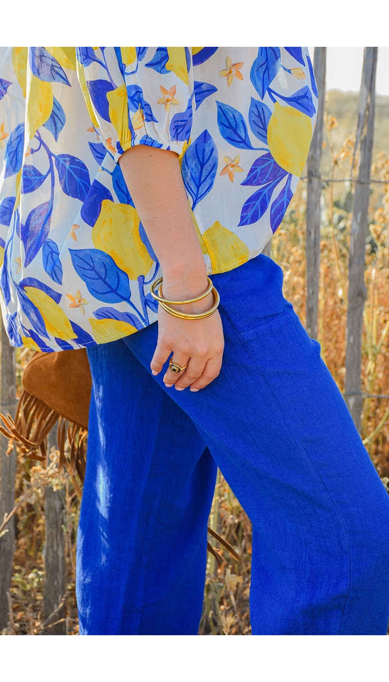 Pantalon Bleu Banditas LUSTAU