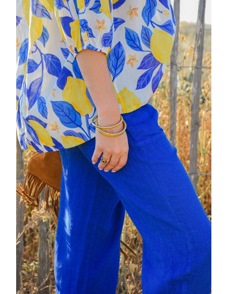 Pantalon Bleu Banditas LUSTAU