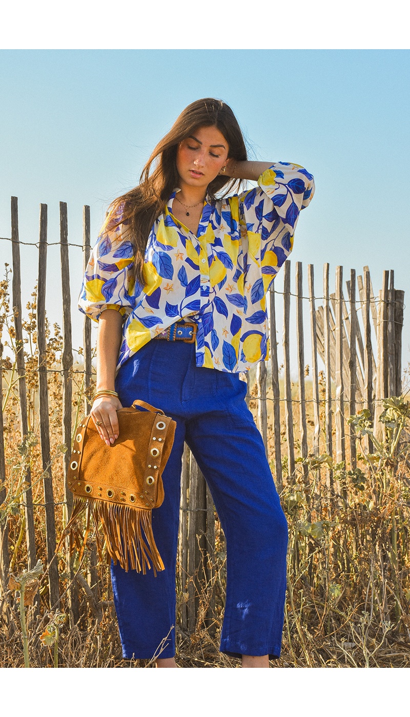 Pantalon Bleu Banditas LUSTAU
