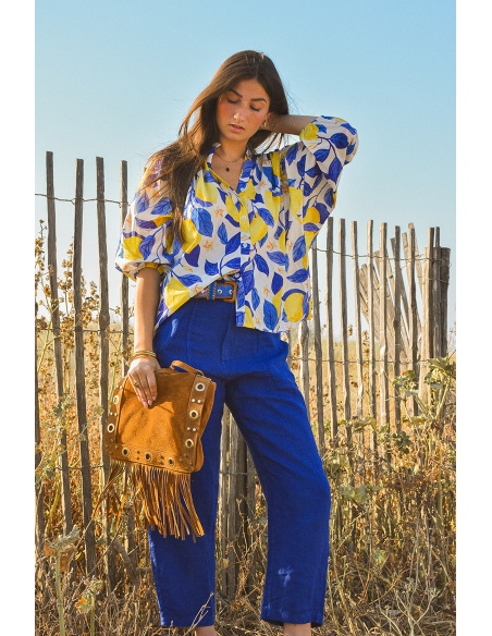Pantalon Bleu Banditas LUSTAU