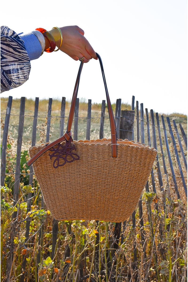 trendy bag CAMEL NATURE SAC PAILLE