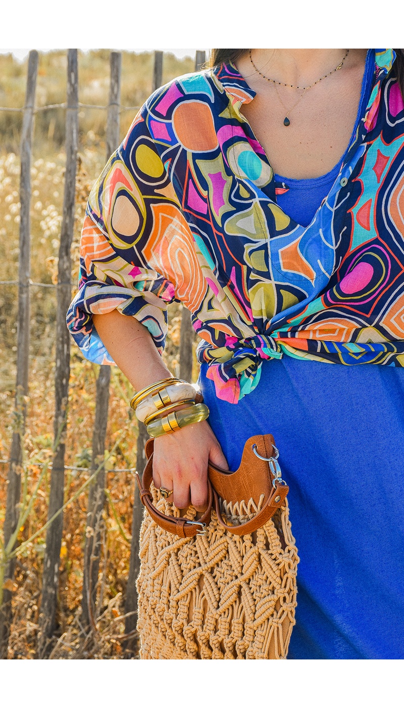 banditas IMPRI MARINE BLOUSE