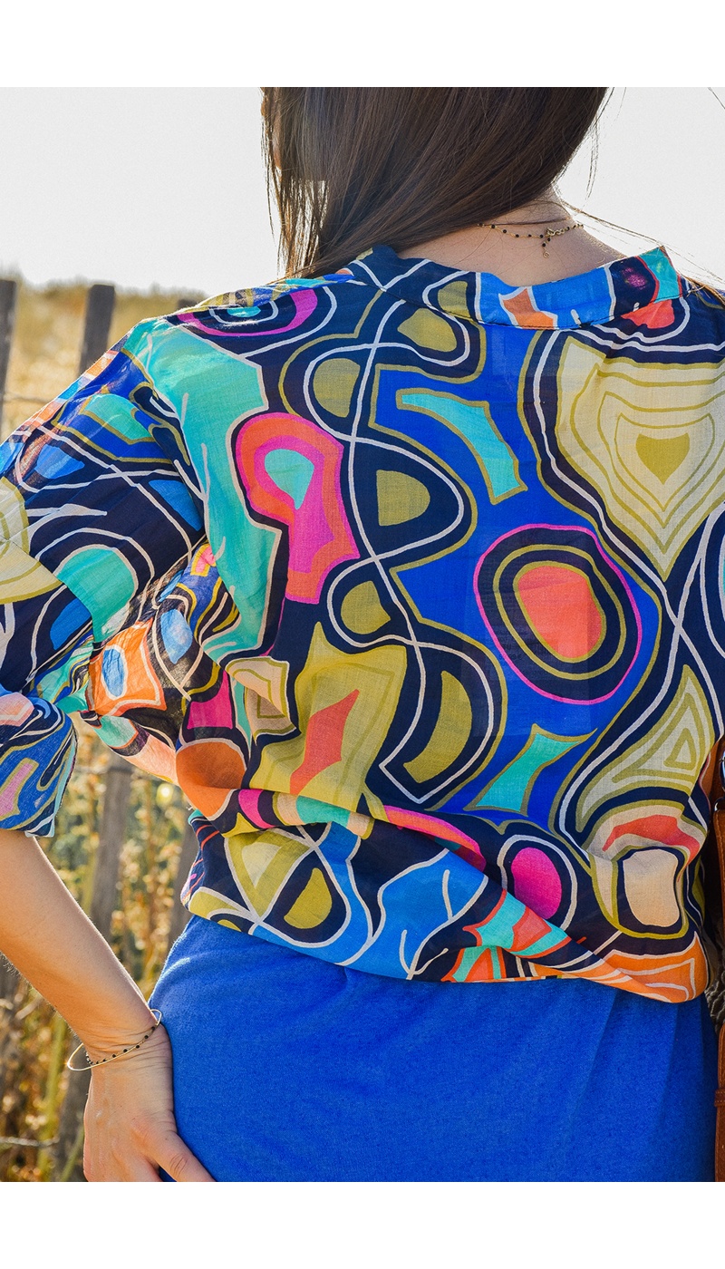 banditas IMPRI MARINE BLOUSE