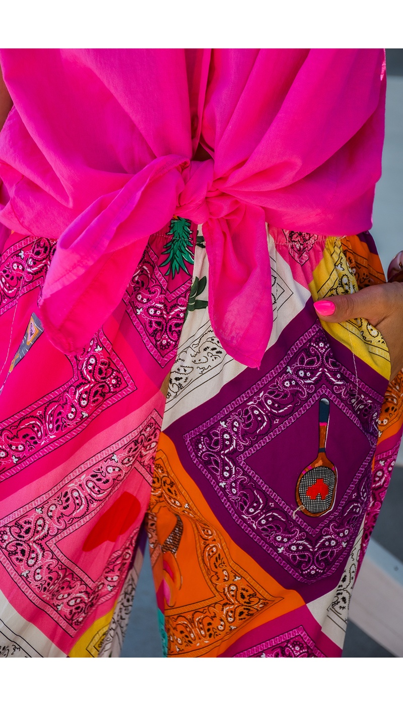 Pantalon Bandana Multi ISAURE