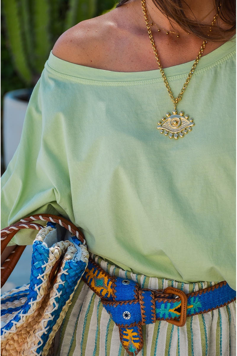 Collier Oeil Doré ESTHER