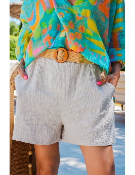 Short Gaz Beige EDWIGE